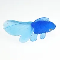 10pcs/set Children's Soft Rubber Golden Fish Bath Toys for Baby Simulation Miniature Goldfish Water Toddler Swimming Beach Gifts 1