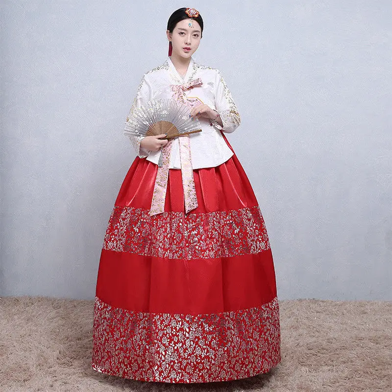Традиционный корейский Костюм Hanbok костюм на церемонию данги Корейский