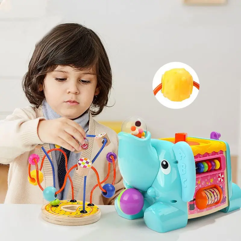  Educational Baby Toy With Cube Labyrinth Educational Toys For 1 Year Old 2020 Hot Sale