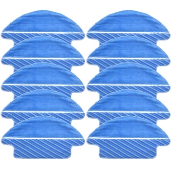 

HOT！-10Pcs Fabric Mop Inserts for Conga 3090 3490 Series Robot Vacuum Cleaner Accessories Fabric Mop Insert Kit