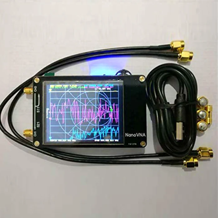 Анализатор векторных сетей 50 кГц-900 МГц антенна стоящая волна MF HF VHF 2,8 дюймовый экран