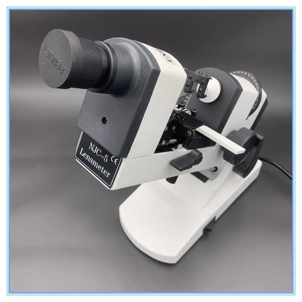 Ручной Focimeter Lensmeter Lensometer с возможностью поворота на одном месте установки и том же