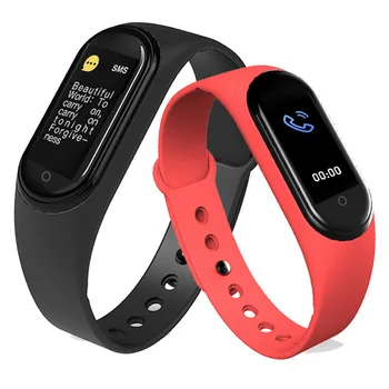 

2020 New M5 Smart Wristband Heart Rate Blood Pressure Monitoring Smart Watch Men Women Fitness Bracelet Waterproof Sport Tracker