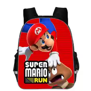 

Mario Bros School Bags for Kindergarten Primary Children kids School Backpack for Girls Boys Children's Backpacks Mochila
