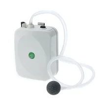 Мини воздушный насос с аккумулятором, Портативный аэратор для рыбалки, мульти скоростной, водостойкий, кислородный, для аквариума