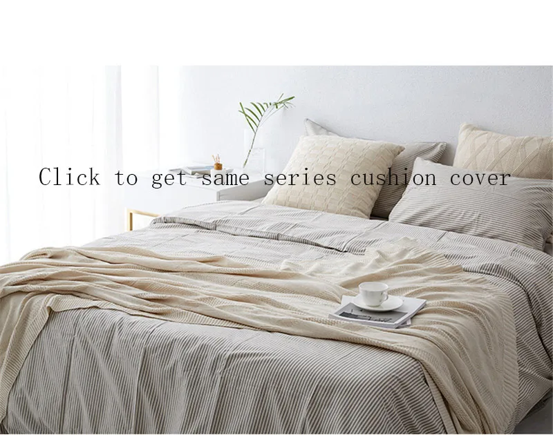 FSISLOVER ins, Скандинавское мягкое одеяло для путешествий, Манта, для кровати, дивана, одеяло, чехол, Cobertor для самолета, хлопковое Тканое одеяло из проволоки