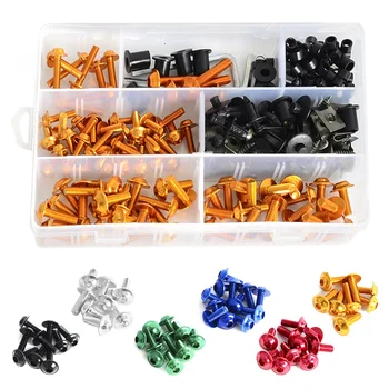 

Motorcycle CNC Aluminum Full Fairing Bolt Kits Bodywork Screws Fit for YAMAHA YZF R1 FZ1 FZ6 MT07 FZ-07 MT09 MT10 universal