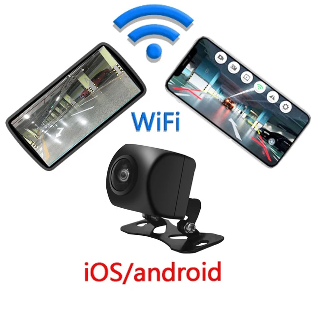 Telecamera Retromarcia Wireless AHD 1080P - Con Monitor 5'' E Visione Notturna 170° Per Auto - Foto 3