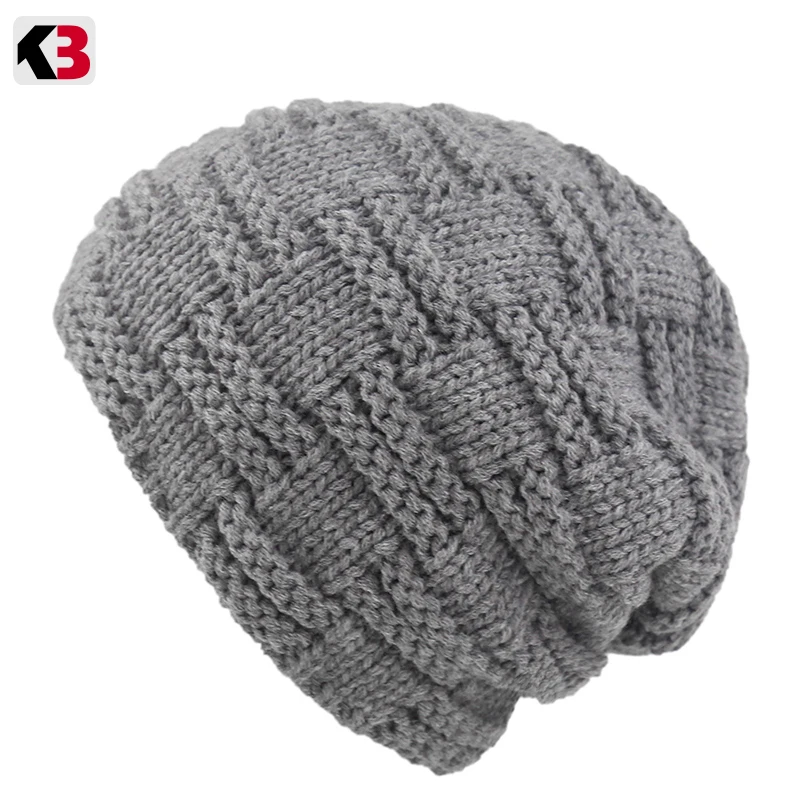 

KB Autumn Winter Women's Hat Caps Knitted Wool Warm Scarf Thick Windproof Balaclava Multi Functional Hat Scarf Set For Women