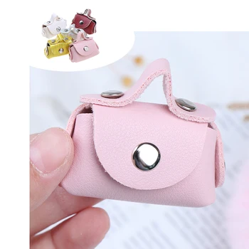 

1 Pcs/lot Fashion 1:6 1:12 Doll Accessories Doll Handbag Lady Leather Bag Purse Accessories Dollhouse Kids Toy