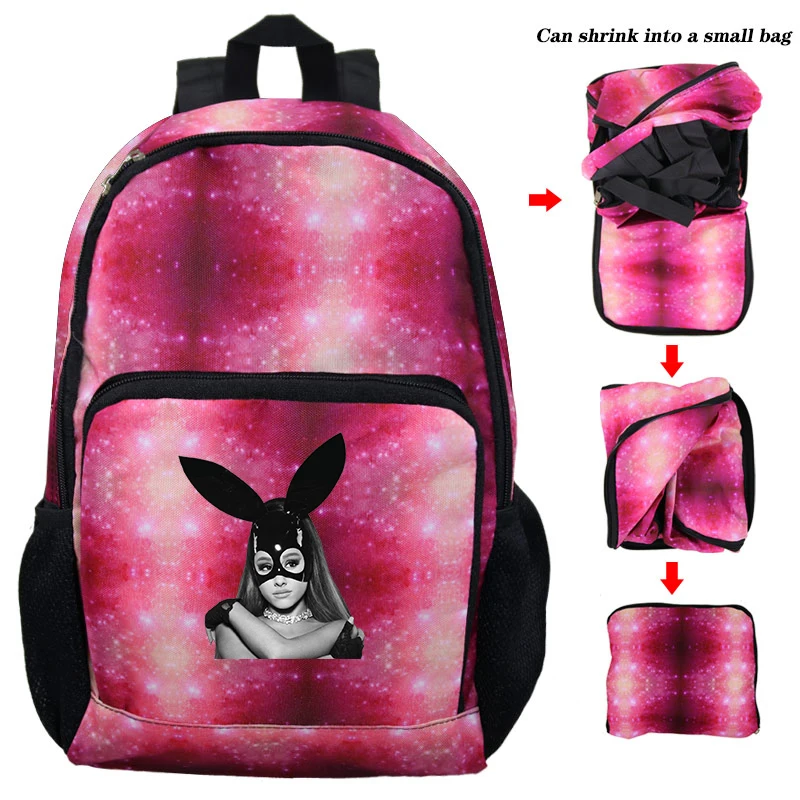 Backpack 14 Нейлоновый женский рюкзак Ariana Grande, сумки Kpop, стильные однотонные рюкзаки, Mochila Feminina Mujer, дорожная сумка для девочек-подростков, школьный ранец - Цвет: Backpack 14