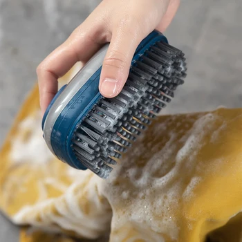

Multifunctional kitchen cleaning brush hydraulic brush pot laundry brush decontamination portable cleaning press the kitchen