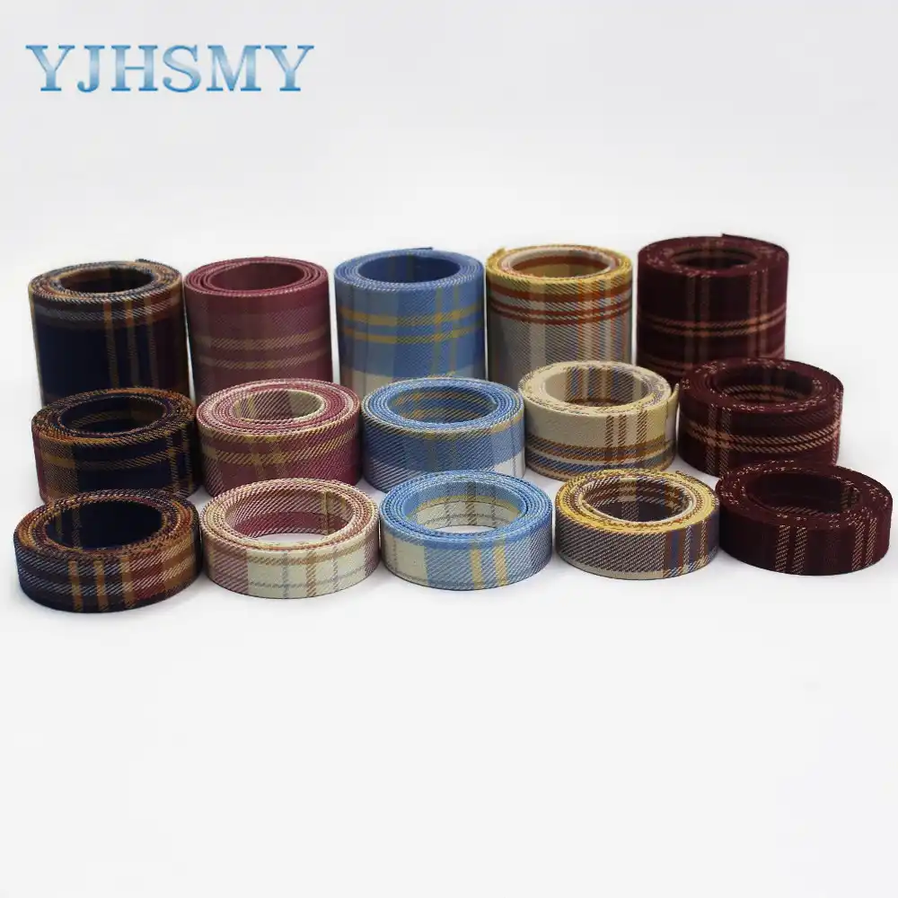L 20918 1006Multi size 5YShirt галстуком бабочкой в клетку ткань двусторонняя лента Diy ручной