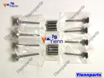 

4TN82E-RDWS Valve Intake & Exhaust, Valve Guide, Seats For Daewoo 1300LBS Skid Steer Loader Yanmar Diesel Engine Spare Parts