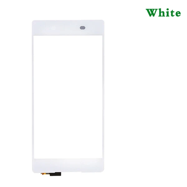 Высокое качество 5," для sony Xperia Z3+ Z3 Plus Z4 E6533 E6553 сенсорный экран дигитайзер Переднее стекло объектив сенсорная панель - Цвет: Белый