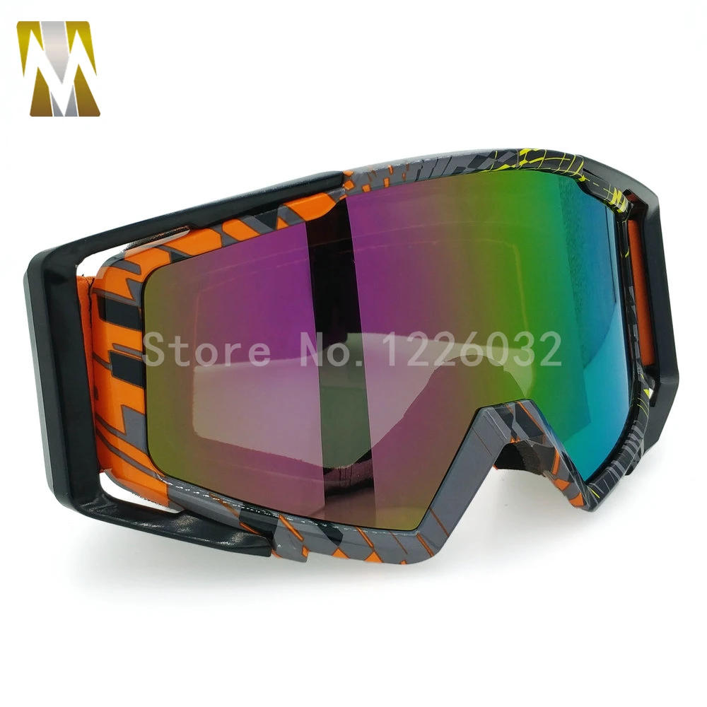 Новые очки для мотокросса UV400 мотоциклетные велосипедные шлем MX гибкие Gafas |