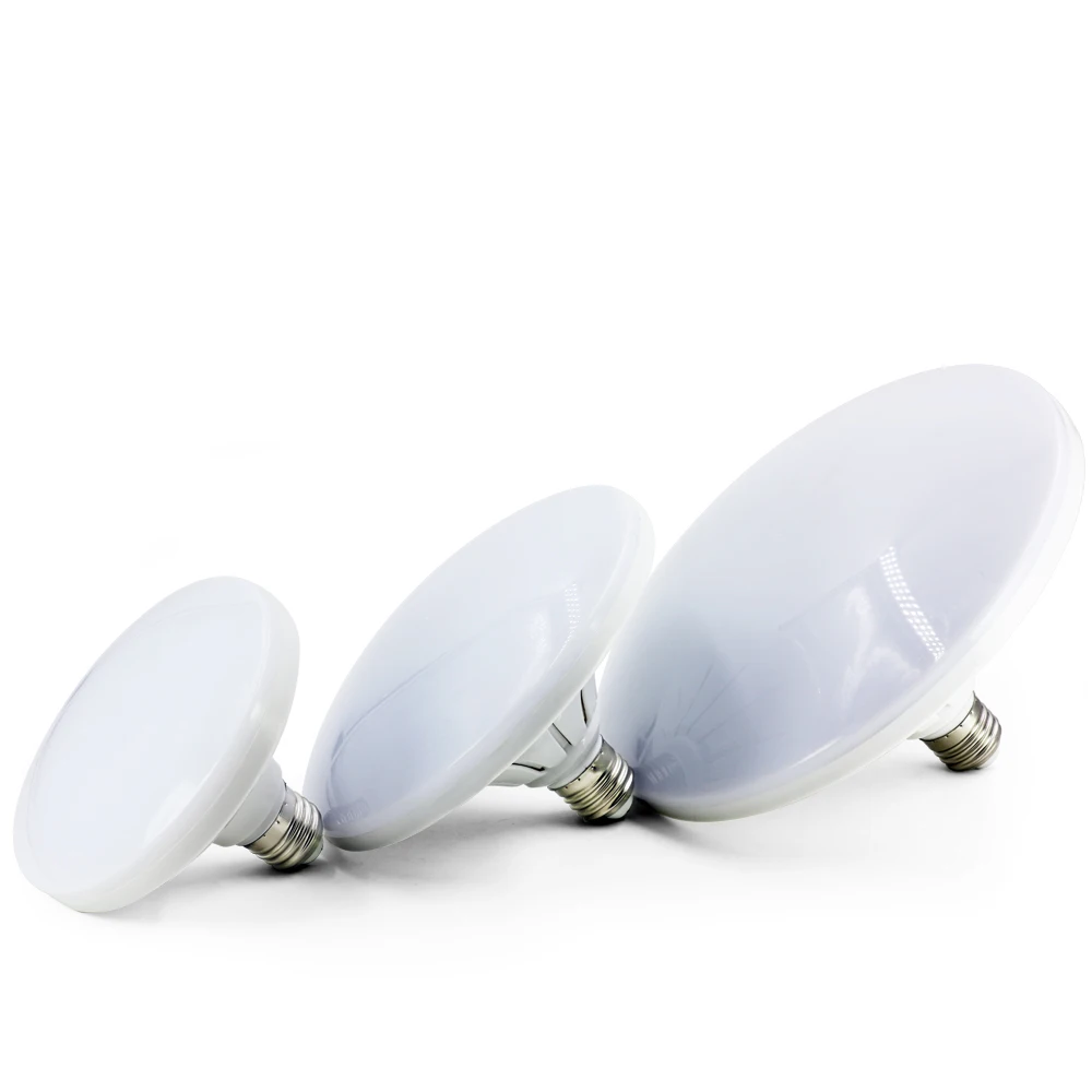E27 Energy Saving LED Lamp 18W 24W 36W SMD 5730 Flat High Power Light Bulb 220V E40 B22 UFO for Home Lighting | Лампы и освещение