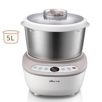 

5L Electric Dough Mixer 220V Household Dough Mixer Machine Automatic Flour Fermenting Mixing Machine Multifunction Food Mixer
