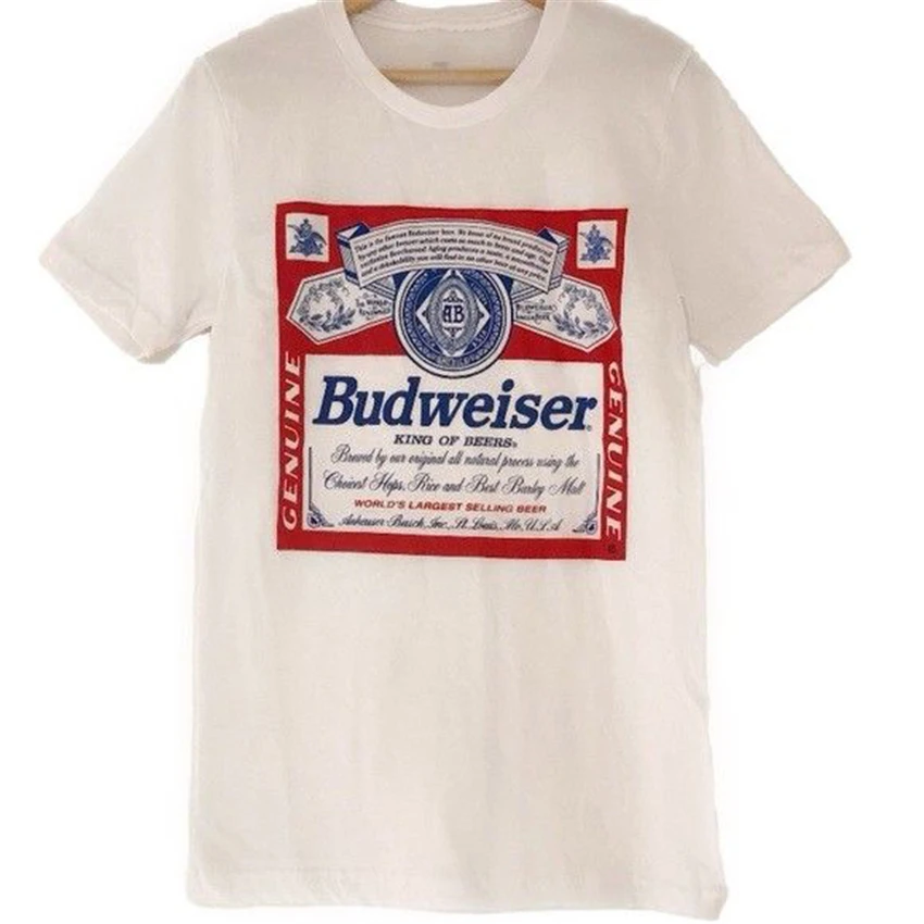 Budweiser T camisa Unisex hombres mujeres camiseta para hombres y mujeres -  AliExpress Ropa de hombre