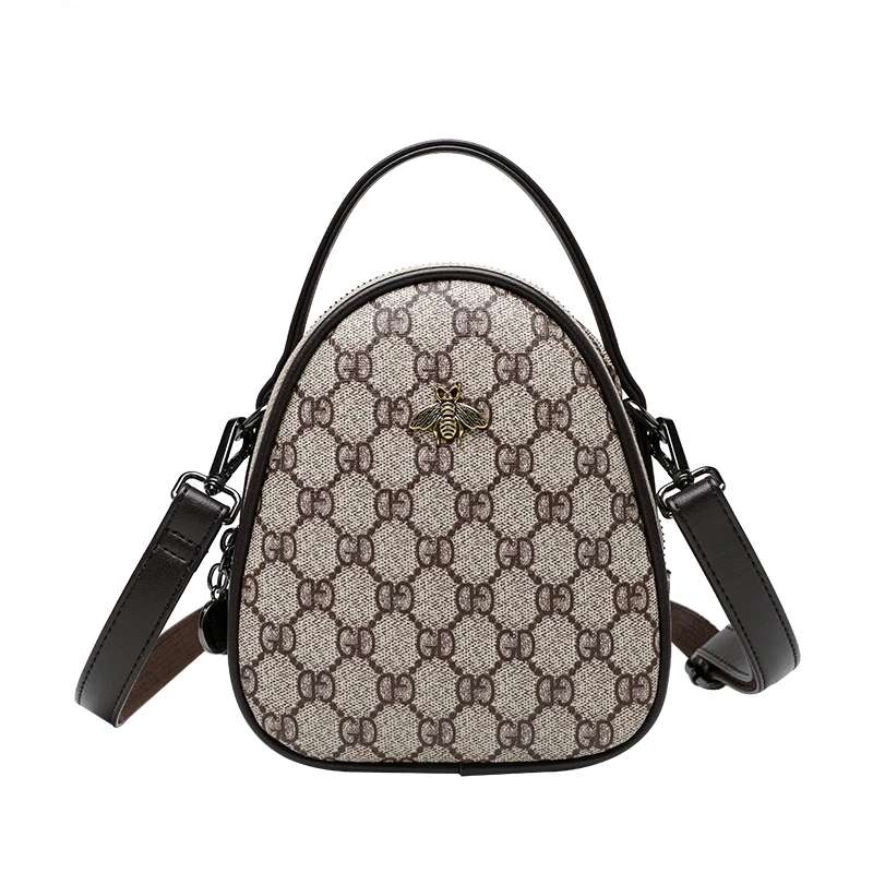 

Star same bag female 2020 new European and American fashion handbag presbyopia retro goose egg bag trend messenger bag
