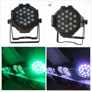 

E-8/lot par led zoom 18x10w RGBW 4 in 1 led zoom par IP22 super bright led par zoom stage studio lighting