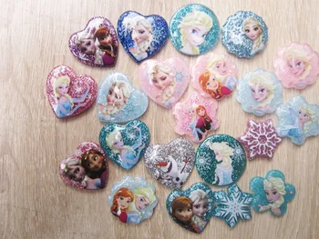 

Disney Frozen DIY Resin Accessories Frozen Princess Aisha Peach Heart Pentagram Flower Dress Birthday Gift Toys For Kid Girls