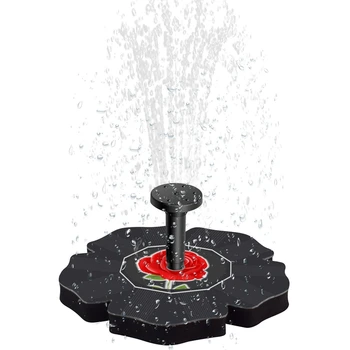 

Solar Birdbath Fountain,1.4W Freestanding Solar Powered Fountain Pump, Solar Fountain for Bird Bath,Outdoor,Garden,Patio