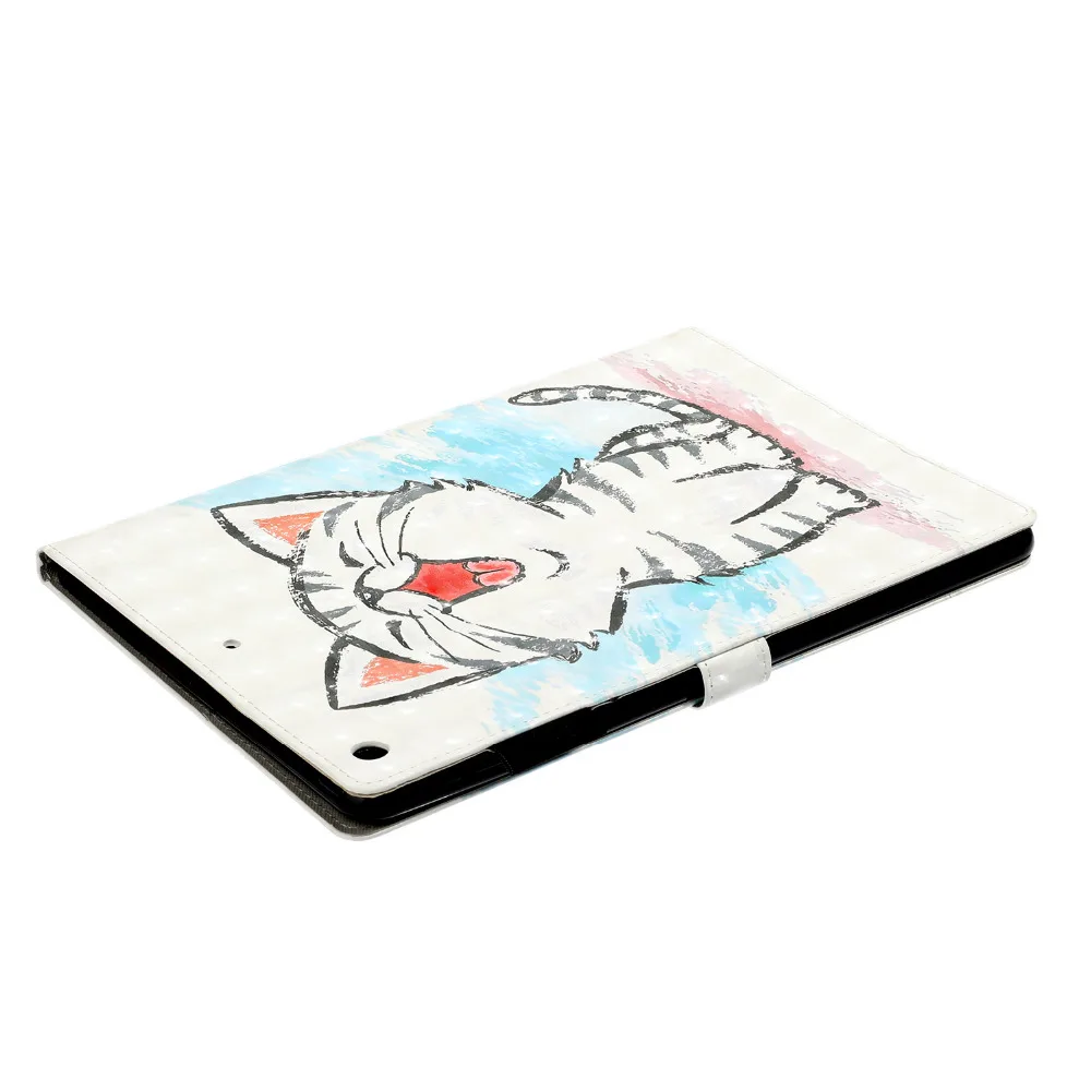 Для iPad 10,2 чехол кожаный чехол для iPad 7-го поколения откидная подставка Capa для Apple iPad 10,2 A2197 A2198 A2200 A2232 Funda