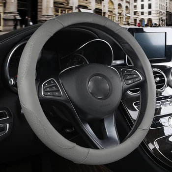 

WLMWL Leather Car Steering Wheel Cover For Haval all models H1 H2 H3 H5 H6 H7 M6 H9 H8 car styling Car-Styling