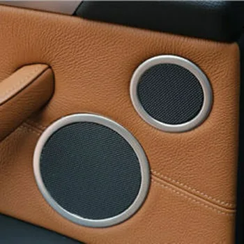 

Stainless Steel Speaker Ring Cover 6 pcs Trim Decor New ISO 9001 Durable