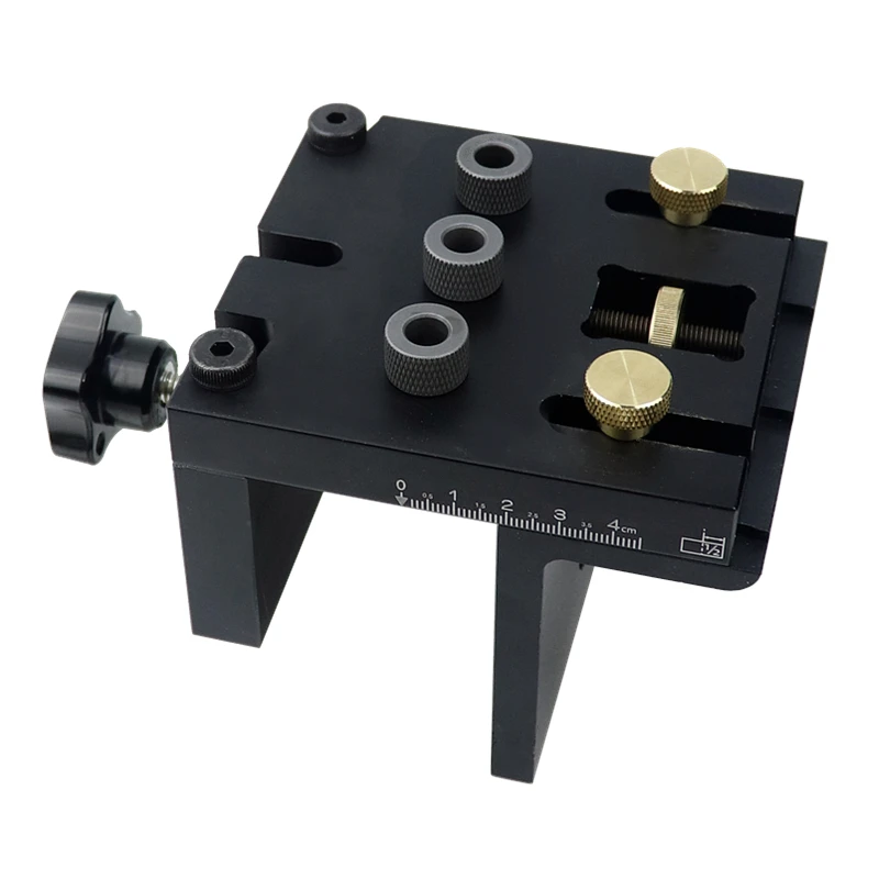 

Hole Jig Kit Woodworking Clip Wood Drill Holes Locator Guide Craft Doweling Bit