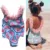 Kid Baby Girl Clothing Ruffle Sleeve Bikini One-Piece Swimwear Baby Girls Swimsuit Купальный Пляжный Костюм Новорожденные Комплекты Одежды