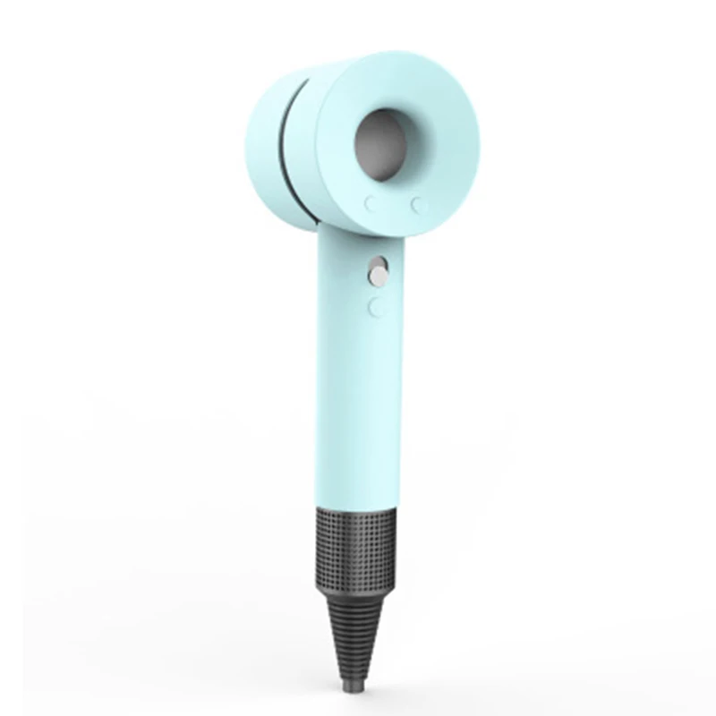 Синий Горячая Мягкий силиконовый чехол, совместимый для Dyson фен, пыленепроницаемый защитный чехол - Цвет: Синий