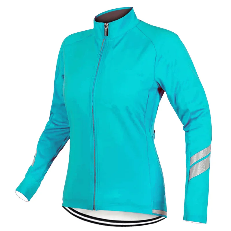 Woman Pro Outdoor Long Sleeve Cycling Jersey Jacket Mtb Shirt Wear Bicycle MX Road Ciclismo
