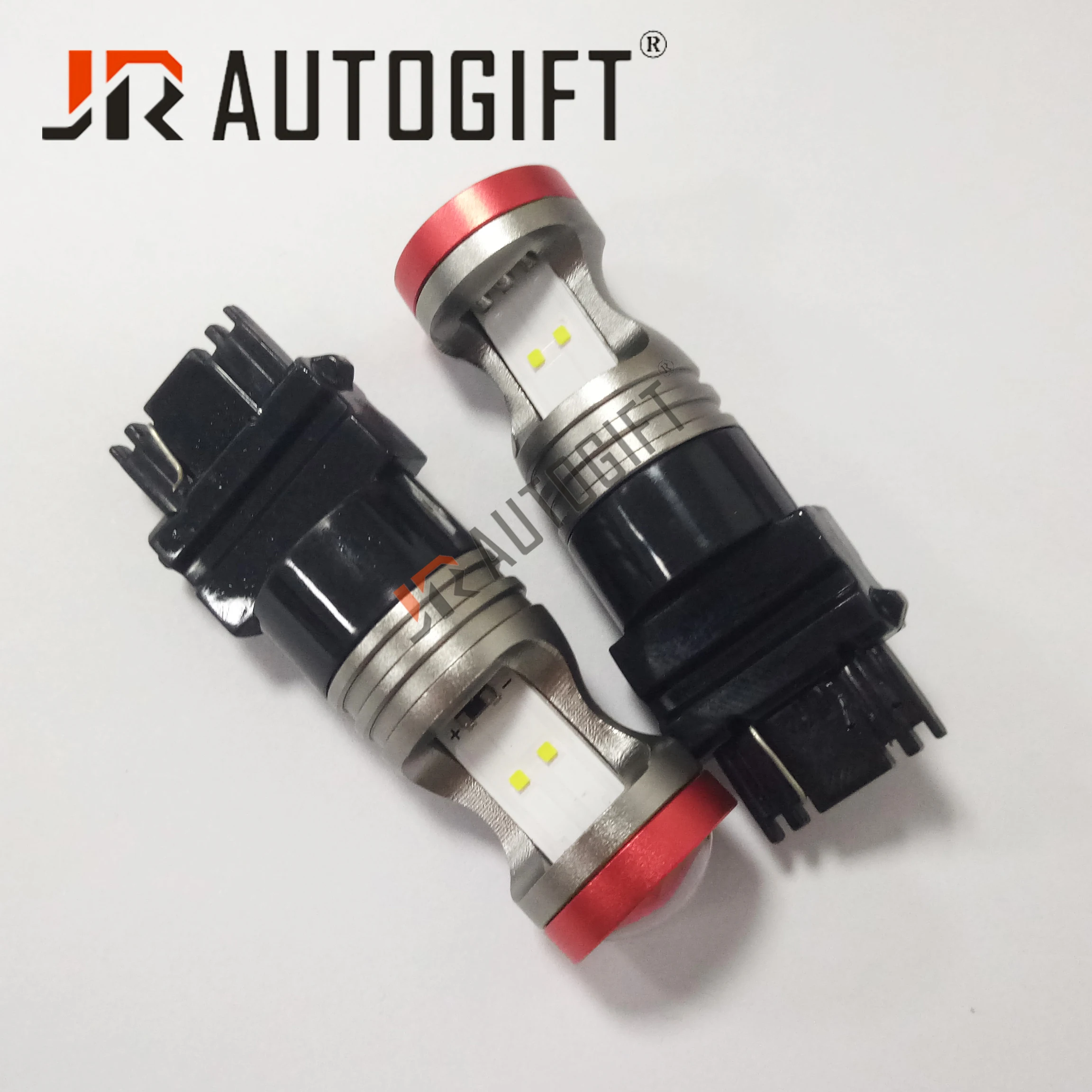 10X P21W светодиодный 1156 BA15S 1157 BAY15D LED CSP чипы лампы Canbus Free 12 24V неполярность|Сигнальная
