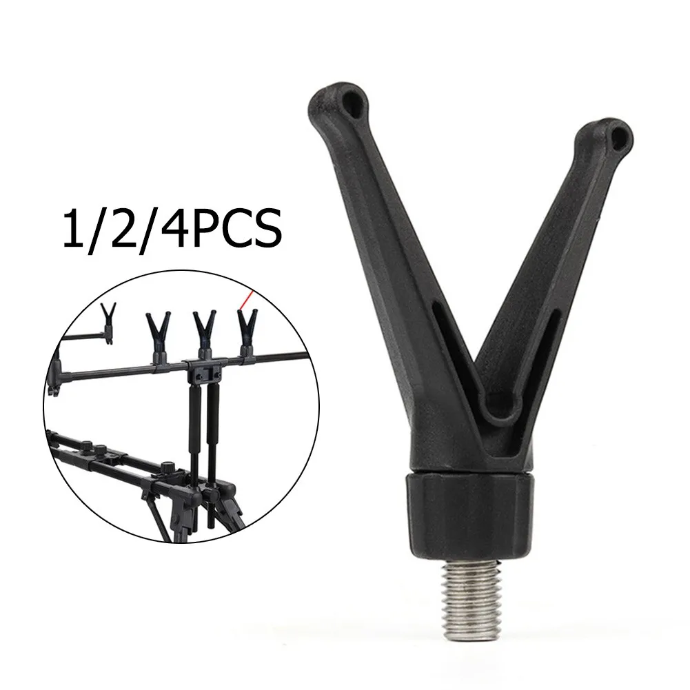 1pc ABS Carp Fishing Rod Rest Head Rod Holder Bracket Head \