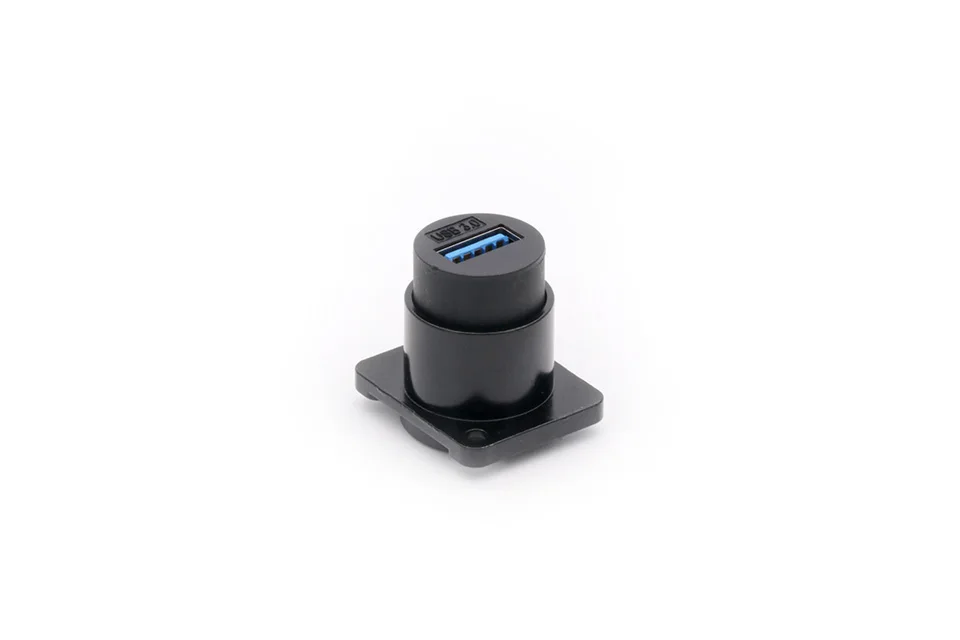Description Picture 6 of item1Pc TYPE-C docking USB3.0 Female Connector Network Cable Straight Plug Panel Mount Converter