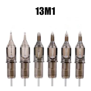 

20PCS 0.35MM 1213M1 Disposable Semi Permanent Makeup Tattoo Cartridge Needle Eyebrow Tattoo Pen Machine Supplies