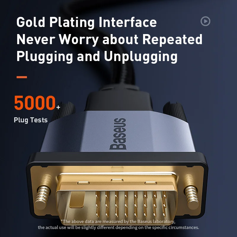 Baseus 2K HD DVI кабель двухстороннее Преобразование DVI шнур 24 Pin двойной DVI видео кабель Линия более четкое разрешение проектор аудио кабель