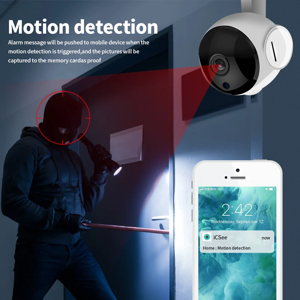 Wifi HD ip-монитор камеры дома для безопасного ношения телефона удаленно внутренние беспроводные камеры наблюдения ночного видения панорама мини видеокамера