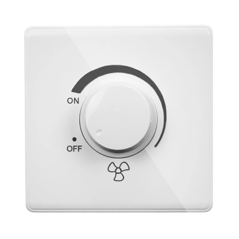 86 Type Ceiling Fan Adjustment Stepless Speed Controller Wall Switch 220V 10A |