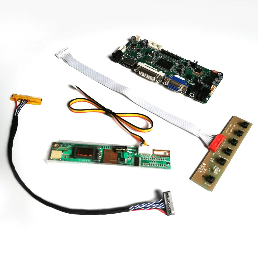 Для LTN154X3 L06/L09 1280*800 15 4 &quotHDMI DVI VGA M.NT68676 плата контроллера экрана LVDS 30Pin CCFL | Отзывы и видеообзор