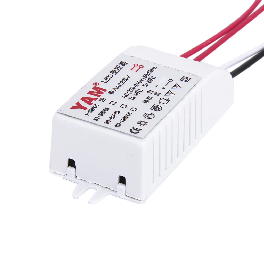 LED Bulb Transformer Power Supply Driver Input AC 220V 50 / 60Hz Output 3V