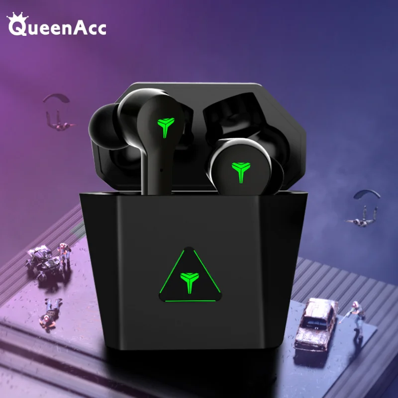 Игровая Bluetooth-гарнитура QueenAcc TWS с низкой задержкой | Электроника