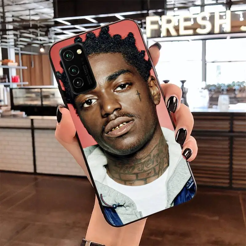 HPCHCJHM Kodak Black Rapper Black TPU Soft Phone Case Cover for Samsung S20 plus Ultra S6 S7 edge S8 S9 plus S10 5G lite 2020