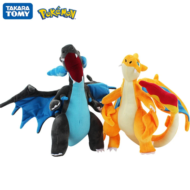 26cm TOMY Pokemon Mega Charizard XY Peluche Cartoon Anime Figures Stuffed Plush Toys Dolls Kids Children Christmas Gifts