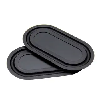 

2PCS Oval Bass Diaphragm Rubber Passive Radiator Bass Vibration Plates 2040-6090 Q6PA