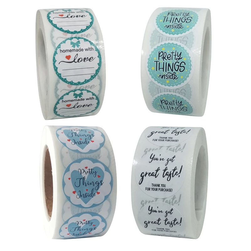 Наклейки для домашнего творчества с надписью love маленькая этикетка пищевая