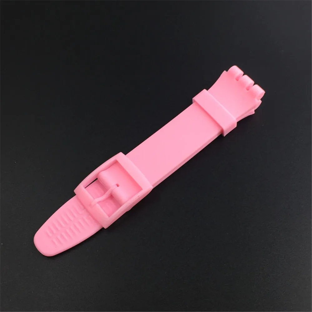 Silicone Watch Strap - Soft Rubber Replacement Wristband Bracelet