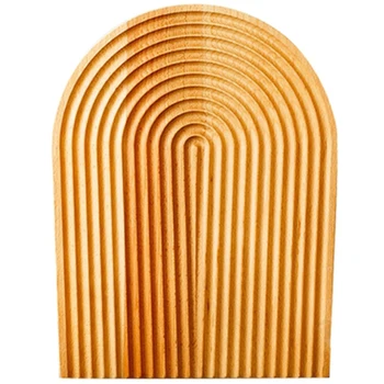 

HOT Japanese Style Beech Wood Swirl Chopping Block Bread Dessert Tray Non-Slip Cutting Board Kitchen Home Decoration Accessories